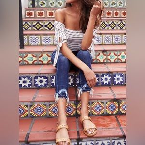 FarylRobin Women’s Sang Sandal